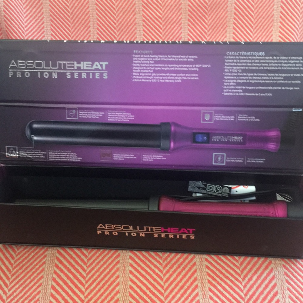 Absolute Heat Pro Ion Series Curling Wand